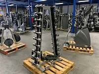 Diversen dumbell toren met extra accessoires krachtstation - afbeelding 6 van  10