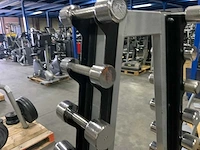 Diversen dumbell toren met extra accessoires krachtstation - afbeelding 9 van  10