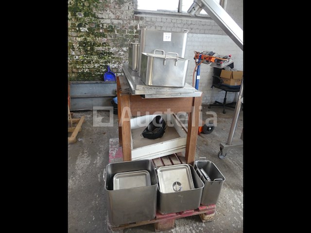 Diversen gastro dienblad + rvs console - afbeelding 7 van  9