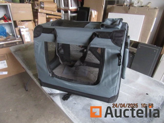 Diversen/diversen/set van 2 xl stof /opvouwbare transportkooien - afbeelding 1 van  3