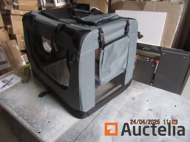 Diversen/diversen/set van 2 xl stof /opvouwbare transportkooien - afbeelding 3 van  3