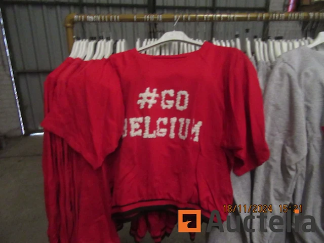 Diversen/set van 125 stuks/ het shirt /go belgium/ - afbeelding 1 van  4