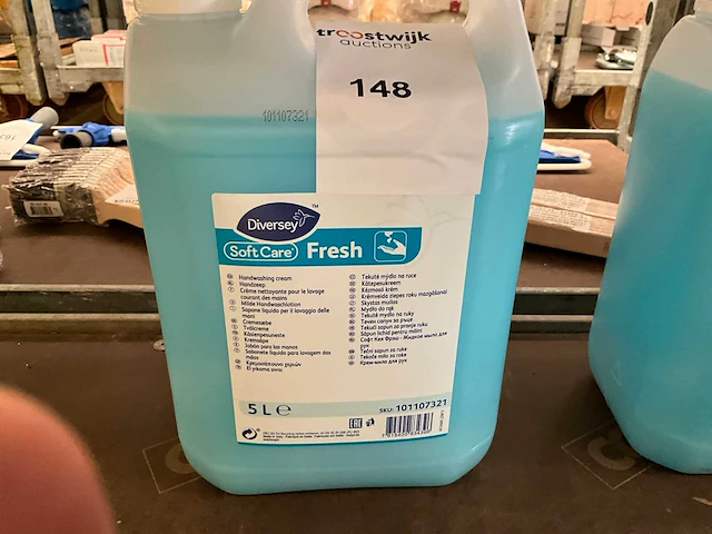 Diversey. soft care. handzeep.inhoud 5 liter. - afbeelding 1 van  1