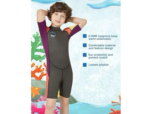 Dive&sail kids shorty wetsuits xl - afbeelding 3 van  3