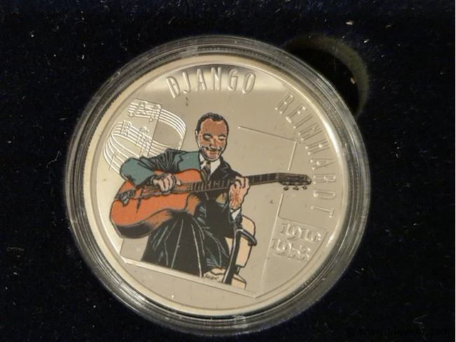 Django reinhardt 10 euro - afbeelding 2 van  3