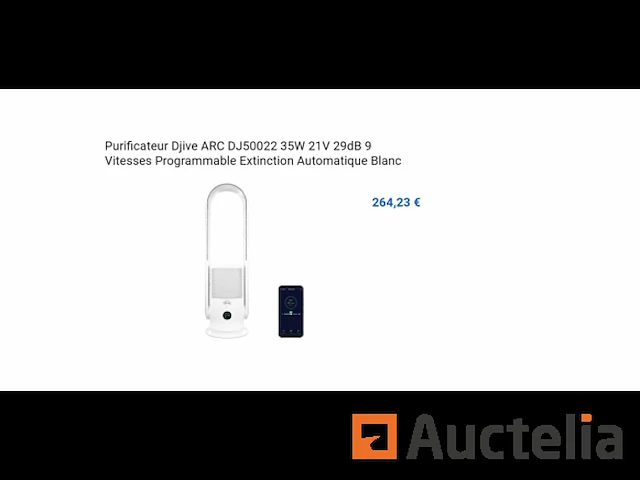Djive arc luchtreiniger dj50022 - afbeelding 1 van  5