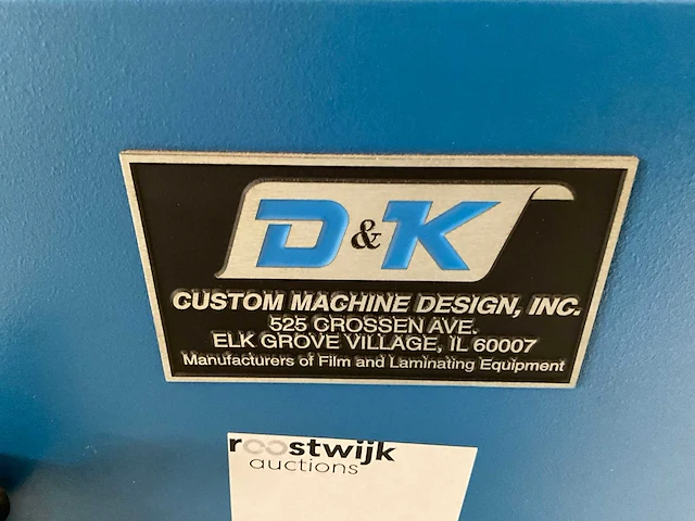 D&k ultra-kote lamineermachine - afbeelding 7 van  8