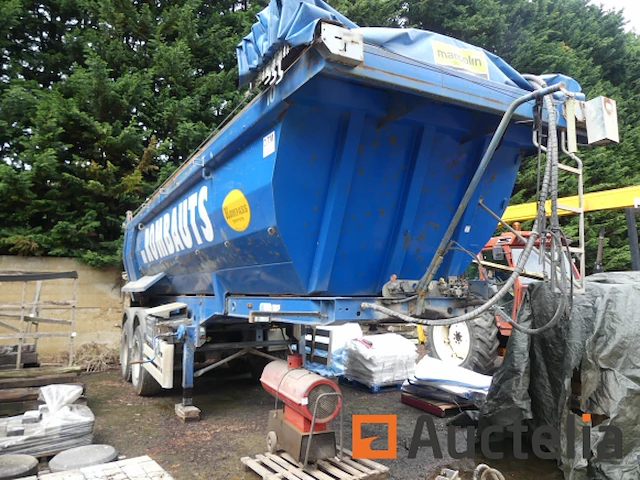 Dmc ol 37 t-c oplegger met dekzeil - afbeelding 2 van  16