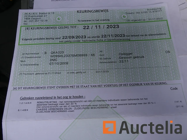 Dmc ol 37 t-c oplegger met dekzeil - afbeelding 7 van  16