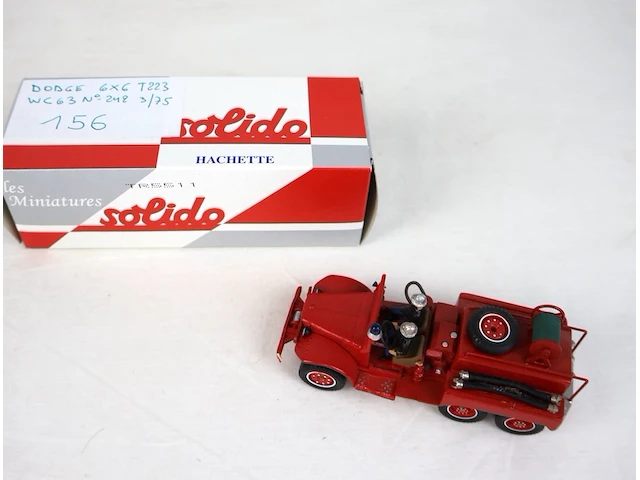 Dodge 6x6t223 wc63 n°242 3/75 156 - afbeelding 2 van  3