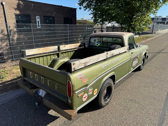 Dodge d-100 fleedside pick-up 1970 - afbeelding 4 van  82