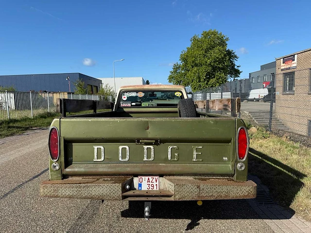 Dodge d-100 fleedside pick-up 1970 - afbeelding 53 van  82