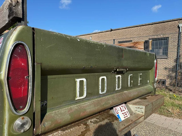 Dodge d-100 fleedside pick-up 1970 - afbeelding 55 van  82