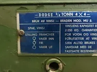 Dodge legertruck wc 51 - afbeelding 33 van  44