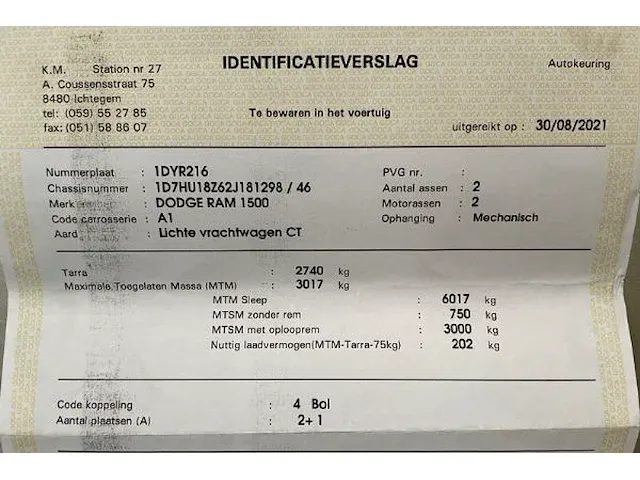 Dodge ram 1500 sport - afbeelding 19 van  29