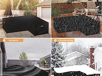 Dokon l-vormige tuinmeubelhoes - afbeelding 3 van  3