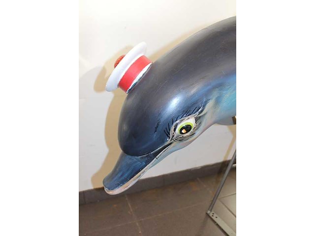 Dolfijn van draaicaroussel - afbeelding 4 van  4