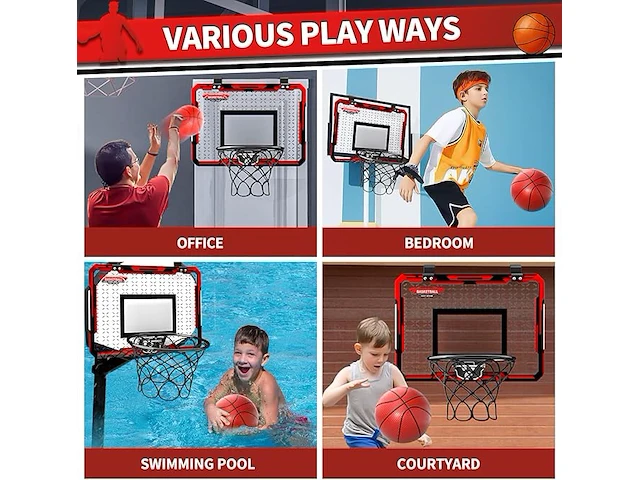 Doloowee mini-basketbalkorf - afbeelding 6 van  6