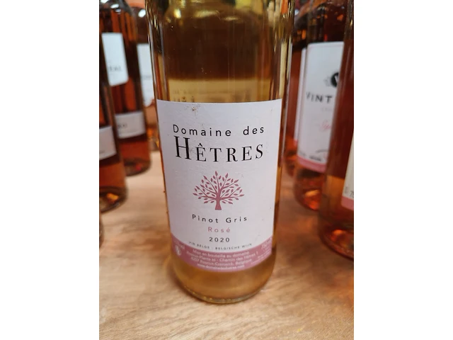 Domaine des hêtre pinot gris rosé 2020 13,5% - afbeelding 2 van  3