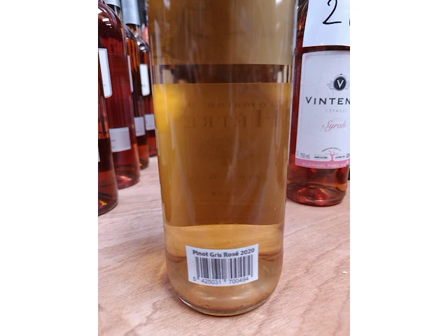 Domaine des hêtre pinot gris rosé 2020 13,5% - afbeelding 3 van  3