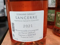 Domaine girault sancerre rosé 2021 13% - afbeelding 3 van  3