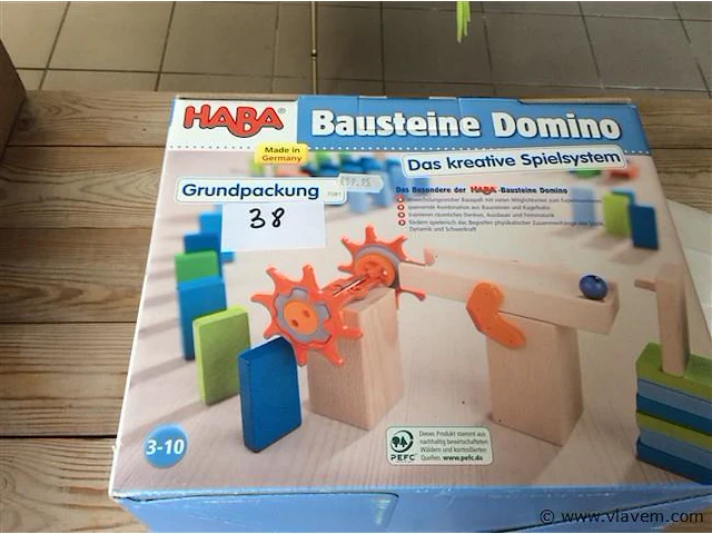 Domino bouwstenen - afbeelding 1 van  2