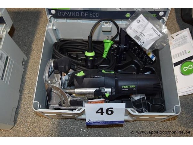 Dominofreesmachine festool, df 500 q - afbeelding 1 van  3