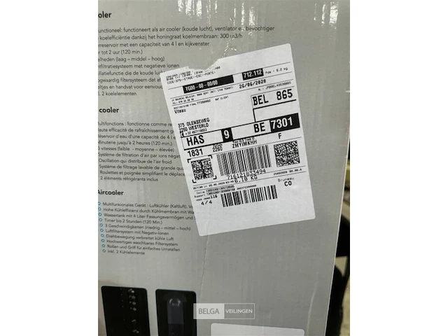 Domo air cooler multifuncional - afbeelding 3 van  3