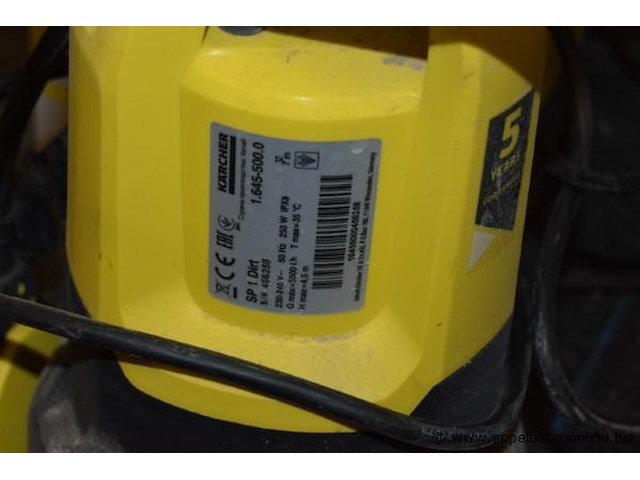 Dompelpomp karcher, sp 1 dirt - afbeelding 2 van  2