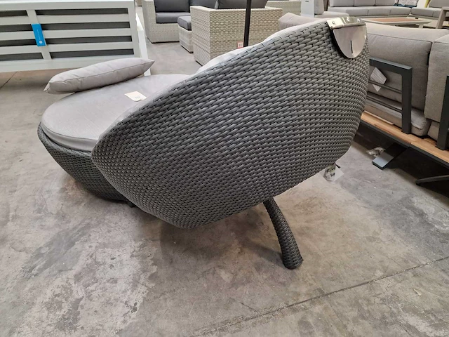 Domus magic apple lounge kubo grey + grijze kussens - design - afbeelding 3 van  6