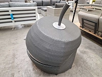 Domus magic apple lounge kubo grey + grijze kussens - design - afbeelding 4 van  6