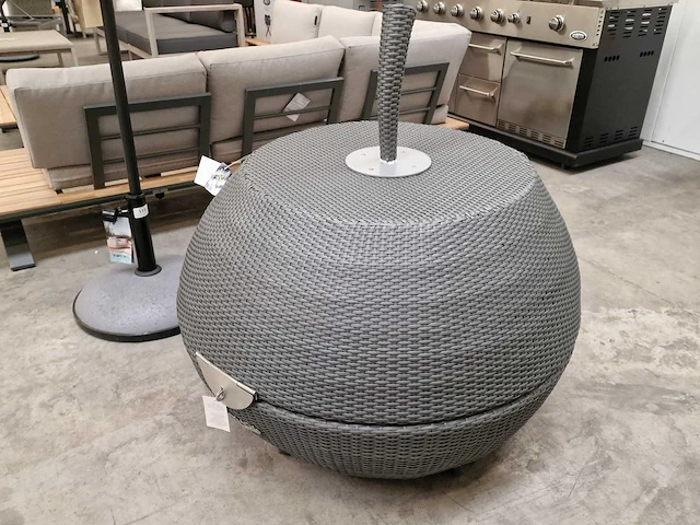 Domus magic apple lounge kubo grey + grijze kussens - design - afbeelding 5 van  6