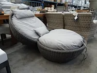 Domus ventures magic apple lounge kubo grey - afbeelding 1 van  5
