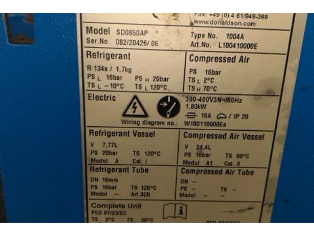 Donaldson ultrafilter - afbeelding 5 van  6