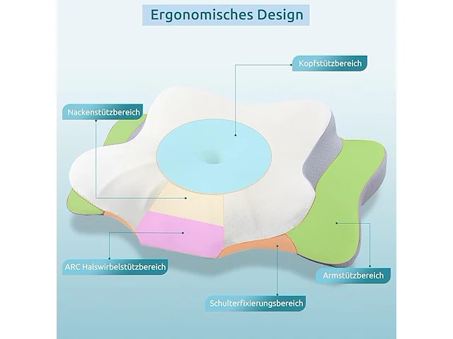 Donama traagschuim kussen - afbeelding 2 van  4