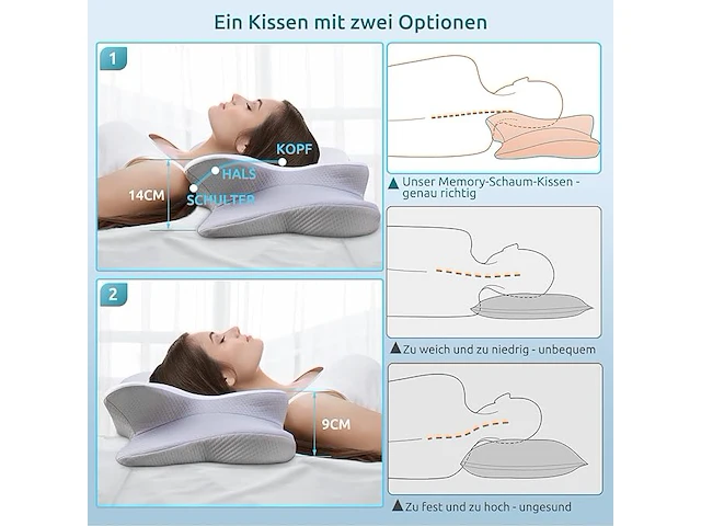 Donama traagschuim kussen - afbeelding 3 van  4