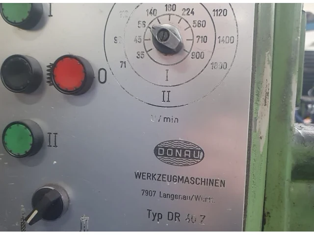 Donau dr40z snelradiaalboormachine - afbeelding 2 van  6