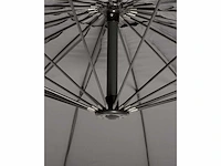 Donkergrijze tuinparasol? 268 cm - afbeelding 4 van  6