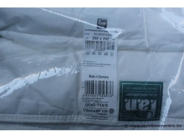 Donsdeken afm 260x240 plus 2 kussens - afbeelding 2 van  2