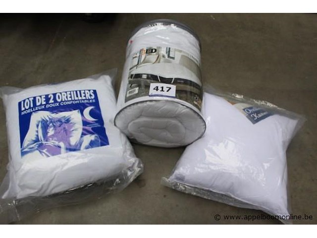 Donsdeken plus 2 kussen - afbeelding 1 van  3