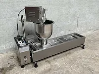 Donutmachine frituurpan met draaisysteem
