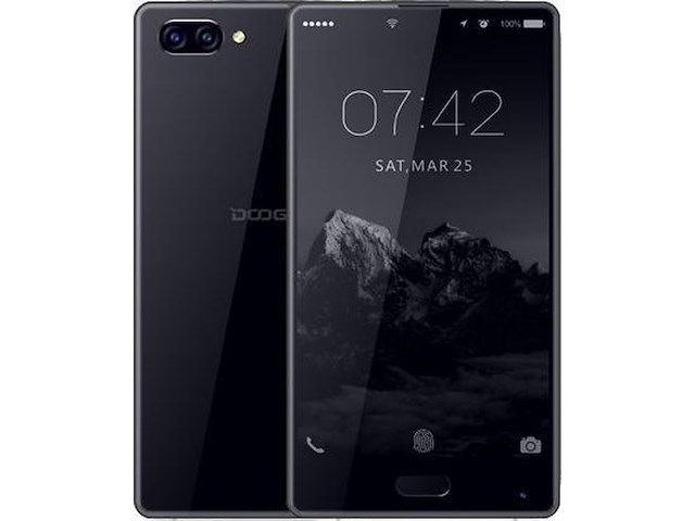 Doogee - mix - 6/64gb - dazzle black - afbeelding 2 van  4