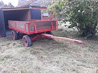 Door paarden getrokken transportkar - afbeelding 1 van  6