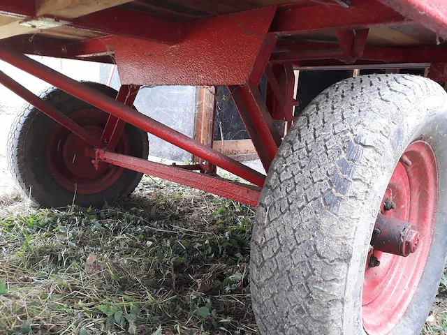 Door paarden getrokken transportkar - afbeelding 5 van  6