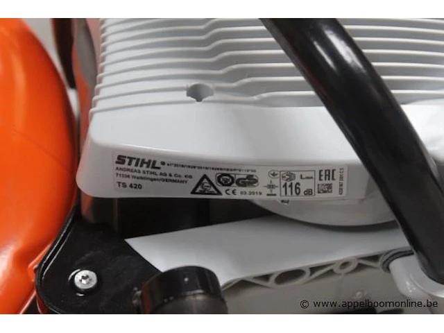 Doorslijper stihl, ts420 - afbeelding 3 van  3