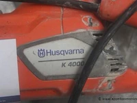 Doorslijpmachine husqvarna k4000, werking niet gekend - afbeelding 2 van  2
