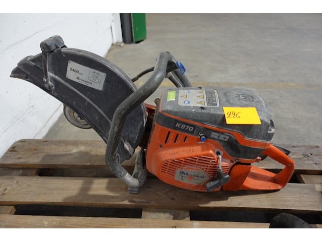 Doorslijpmachine op benzine husqvarna - afbeelding 1 van  4