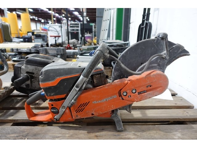 Doorslijpmachine op benzine husqvarna - afbeelding 3 van  4