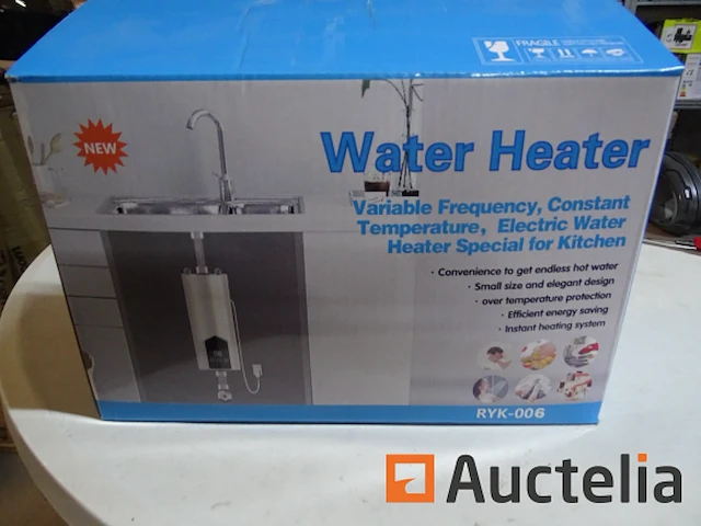 Doorstroomverwarmer onder de gootsteen - afbeelding 1 van  4