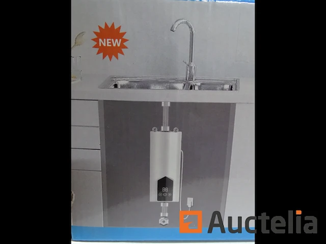 Doorstroomverwarmer onder de gootsteen - afbeelding 2 van  4
